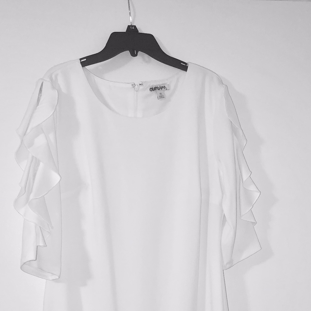 Woman's White Dress